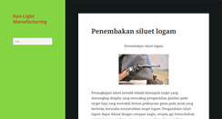Desktop Screenshot of kenlightmfg.com